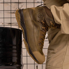 Демисезонные Берцы Тактические Ботинки Мужские Кожаные 41р (7,4 см) STD-000053-RZ41 - изображение 1
