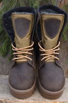 Демисезонные Берцы Тактические Ботинки Мужские Кожаные 39р (26 см) MSD-000021-RZ39 - изображение 2