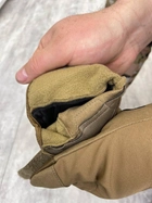 Тактичні зимові рукавички Tactical Gloves Coyote XXL - изображение 4