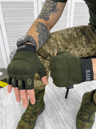 Тактичні рукавички M-Pact Tactical Gloves Elite Olive S - изображение 1
