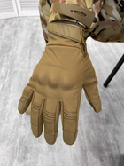 Тактичні зимові рукавички Tactical Gloves Coyote XL - изображение 2