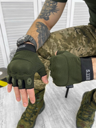 Тактичні рукавички M-Pact Tactical Gloves Elite Olive XL - изображение 1