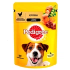 Вологий корм Pedigree для дорослих собак Курка й овочі в соусі