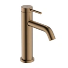 Змішувач для раковини 110 CoolStart Hansgrohe Tecturis S (колір - матова бронза), без донного клапана 73312140