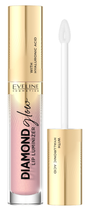 Блиск для губ Eveline Cosmetics Diamond Glow Lip Luminizer з гіалуроновою кислотою 03 Caramel Ice Cream 4.5 мл (5903416033677) - зображення 1