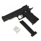 Страйкбольний пістолет "Colt M1911 Hi-Capa" 27х19х5 см Galaxy Чорний 000217822 - зображення 2