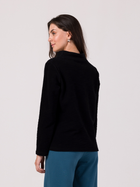 Sweter damski z bawełny BeWear B268 L Czarny (5905563718032) - obraz 2