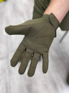 Тактичні рукавички Olive Tactical Gloves Elite M - изображение 3