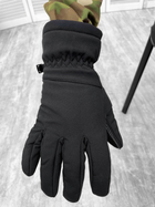 Тактичні рукавички Soft Shell Tactical Gloves Black L - изображение 1