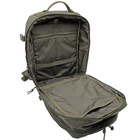 Рюкзак тактический 40 литров поликордура темная Олива (olive) MELGO армейский, штурмовой - изображение 5