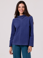 Sweter damski z bawełny BeWear B268 L Indigo (5905563718070) - obraz 1