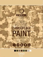 Краска для оружия маскировочная аэрозольная RecOil 400 мл Песочный - изображение 2