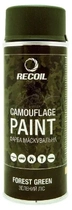 Краска для оружия маскировочная аэрозольная RecOil 400 мл Зелёный лес - изображение 1
