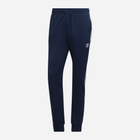 Spodnie sportowe męskie adidas HK7353 S Niebieski/Biały (4065415095979) - obraz 4