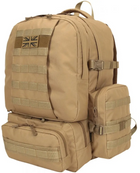 Рюкзак тактичний Kombat UK Expedition Pack 50L Койот (KB-EP50-COY) - зображення 1