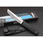Нож с фиксированным клинком из стали ручной нескладной Tanto Cold Steel Kobun 17T - изображение 7