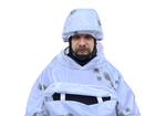 Маскувальний Білий костюм Клякса. 3 в 1. Куртка, штани, кавер Pancer Protection 54-58 - зображення 10
