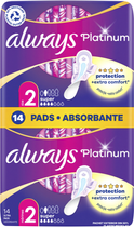 Wkładki higieniczne Always Platinum Super 14 szt (8001090444998) - obraz 1