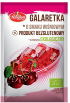 Galaretka o smaku wiśniowym Amylon Bio Bezglutenowy 40 g (8594006668316) - obraz 1