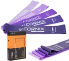 Резинки для фитнеса Cornix Mini Power Band 5 шт 1-20 кг Фиолетовые (XR-0253)