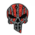 Нашивка M-Tac Ukrainian Punisher 3D ПВХ 2000000005621 - зображення 1
