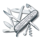 Ніж Victorinox Huntsman 91мм/15функ/сріблястий