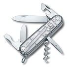 Ніж Victorinox Spartan 91мм/12функ/прозорий сріблястий