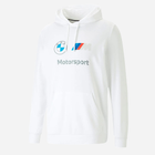 Bluza męska z kapturem Puma BMW MMS ESS FT 53814302 L Biała (4065453005039) - obraz 6