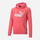 Дитяче худі для дівчинки Puma Essentials Logo 58703158 104 см Рожеве (4064537703458) - зображення 1
