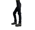 Женские полицейские тактические брюки 44 черные утепленные - изображение 2