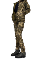 Женские тактические брюки 56 укрпиксель зимние софтшелл - изображение 3