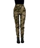 Жіночі зимові тактичні штани 42 укрпіксель - зображення 1