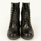 Берцы зимние кожаные черные, искусственный мех, подошва антистат, ботинки мужские 42 - изображение 2