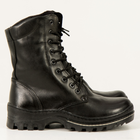 Берцы зимние кожаные черные, искусственный мех, подошва антистат, ботинки мужские 44 - изображение 1