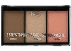 Палетка для контурингу обличчя Wibo 3 Steps To Perfect Face Contouring Palette 10 г (5901801670537) - зображення 1