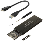 Зовнішня кишеня Maclean MCE582 для M.2 SDD NGFF USB 3.0 Black (5902211121800) - зображення 3