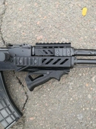 Комплект обвісу для АК-47 АК-74 чорний (цівка + ручка горизонтальна + рукоядка) - зображення 8