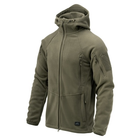 Кофта флісова Helikon-Tex Patriot Jacket Hybrid Fleece Олива XXL\R