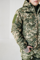 Мужская зимняя Куртка Thermo-Loft с Липучками под шевроны пиксель 3XL - изображение 6