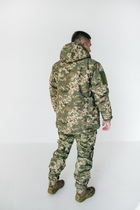 Мужская зимняя Куртка Thermo-Loft с Липучками под шевроны пиксель XXL - изображение 11