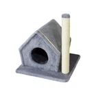 Когтеточка Lucky Pet домик сизалевый Фани 50х40х40см, Серый