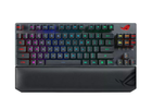 Klawiatura bezprzewodowa ASUS Strix Scope RX TKL Wireless Deluxe USB 2.0 RF 2.4GHz Bluetooth 5.2 AuraSync (90MP02J0-BKUA01) - obraz 4