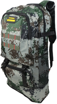 Рюкзак туристичний з можливістю збільшення 50(64)x35x15 см Battlegrounds Хакі (2000002214632) - зображення 2
