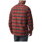 Сорочка тактична 5.11 Tactical Lester Long Sleeve Shirt Red Bourbon Plaid L (72532-164) - зображення 5