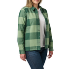 Куртка 5.11 Tactical Louise Shirt Jacket Trekking Green Check S (38085-1042) - зображення 4