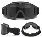 Защитные очки маска Nela-Styl mx79 Черный (Alop) 60480859 - изображение 1
