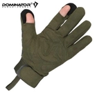 Защитные перчатки Dominator Tactical Олива М (Alop) 60447110 - изображение 6