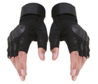 Перчатки без пальцев Черный XL (Alop) 60414597 - изображение 1