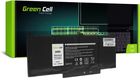 Акумулятор Green Cell для ноутбуків Dell Latitude 7290 7380 7480 7490 F3YGT 7.6V 5800mAh (DE148) - зображення 1