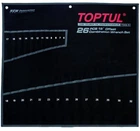 Чехол Toptul для гаечных ключей на 26 ед. для набора GPAA2602 / GPAX2601 (PA26063201)